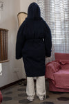 BASERANGE Tagus wool coat BAS-COTAP-WO-WI23-SHENLAN Dark blue